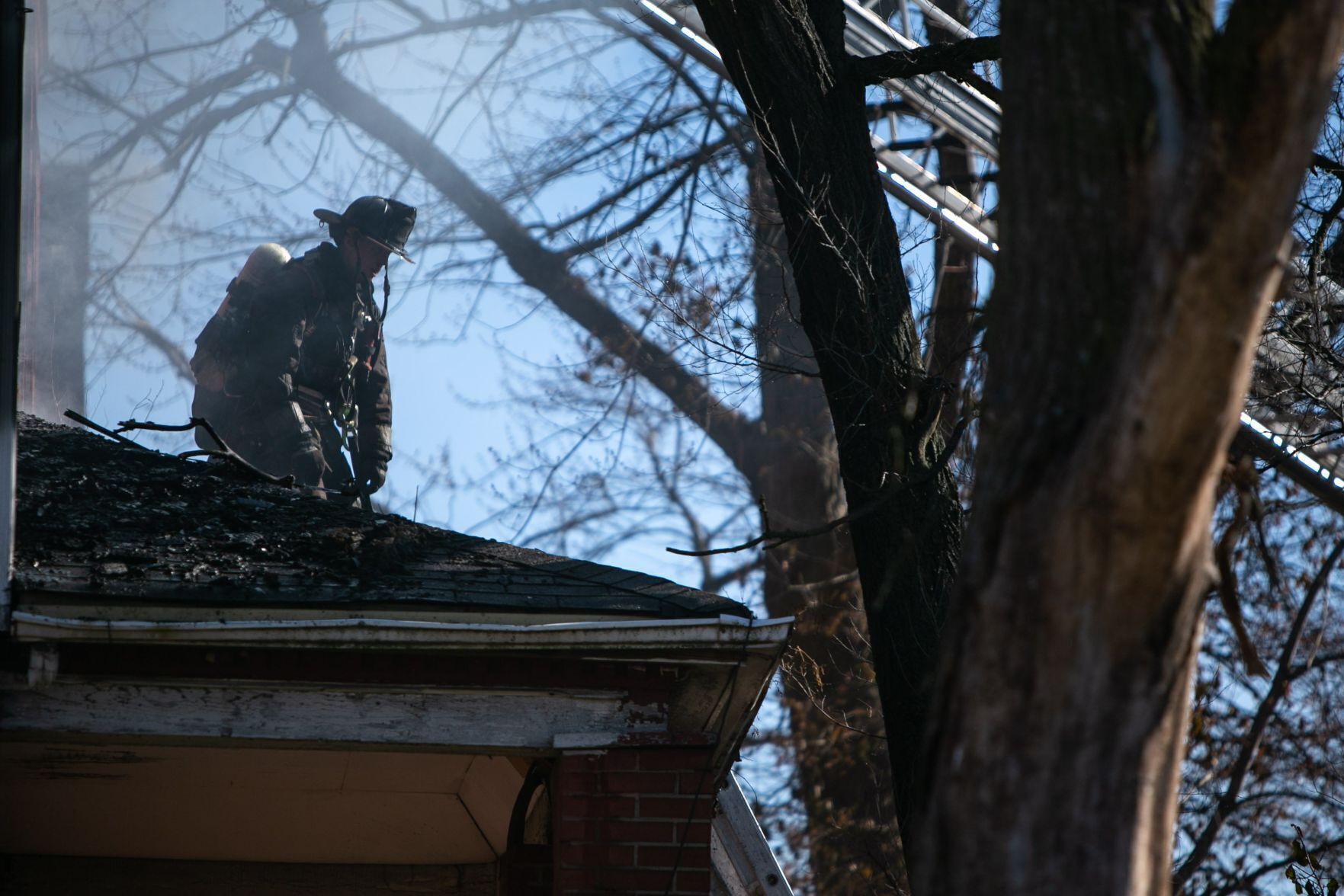 Firefighters fight blaze in Wells-Goodfellow